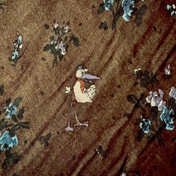 COACH Disney Dumbo Scarf Triangular with tassels on ends OS New without Tags - Picture 9 of 10